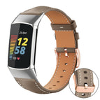 For Fitbit Charge 6 / 5 / Earthy Brown