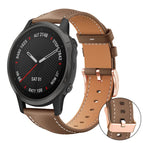 For Garmin Fenix 8/7S/6S/5S 20mm / Coffee
