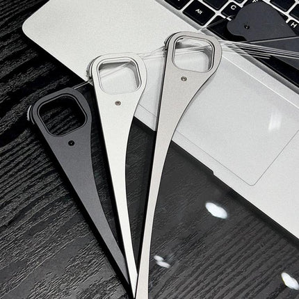 White Glazed Clear Acrylic Hybrid Metal Tablet Case, For iPad Air 13 2026 / 2025 / 2024, For iPad Air 11 2026 / 2025 / 2024, For iPad Pro 13 2025 / 2024, For iPad Pro 11 2025 / 2024, For iPad 2025 / 2022