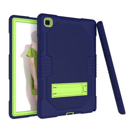 Contrast Color Robot Shockproof Silicon + PC Protective Case with Holder & Pen Slot, For Samsung Galaxy Tab A7 10.4 (2020) T500 / T505