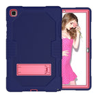 For Samsung Galaxy Tab A7 10.4 (2020) T500 / T505 / Navy Blue Rose