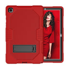 For Samsung Galaxy Tab A7 10.4 (2020) T500 / T505 / Red Black
