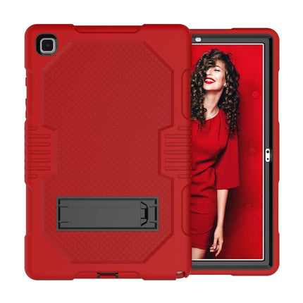 Contrast Color Robot Shockproof Silicon + PC Protective Case with Holder & Pen Slot, For Samsung Galaxy Tab A7 10.4 (2020) T500 / T505