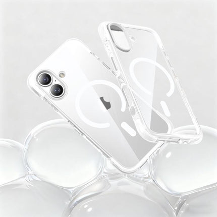 Vacuum Airbag TPU + Acrylic Magnetic Shockproof Phone Case, For iPhone 17 Pro Max, For iPhone 17 Pro, For iPhone 17