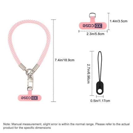 XDcase Anti-Lost Phone Wrist Lanyard with Metal Buckle & Gasket, Length: 18.9cm