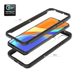 Starry Sky Solid Color Series Shockproof PC + TPU Protective Case