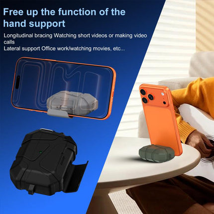 XDcase Football-style Security Lock TPU Earbud Case with Hook & Holder, For AirPods Pro 3, For AirPods 4, For AirPods Pro 2 / 1