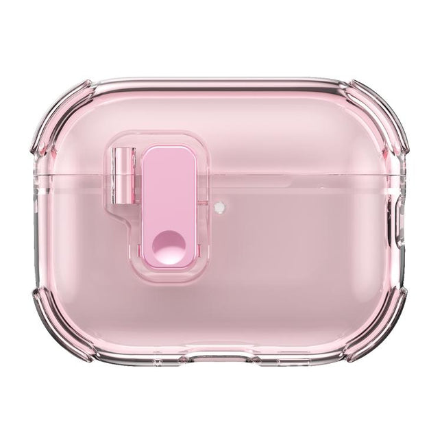 XDcase Transparent Silicone Automatic Pop-Up Earbud Case, For AirPods Pro 3, For AirPods 4, For AirPods Pro 2 / 1