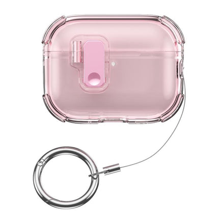 XDcase Transparent Silicone Automatic Pop-Up Earbud Case, For AirPods Pro 3, For AirPods 4, For AirPods Pro 2 / 1