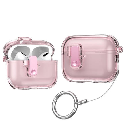 XDcase Transparent Silicone Automatic Pop-Up Earbud Case, For AirPods Pro 3, For AirPods 4, For AirPods Pro 2 / 1