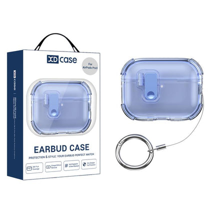 XDcase Transparent Silicone Automatic Pop-Up Earbud Case, For AirPods Pro 3, For AirPods 4, For AirPods Pro 2 / 1
