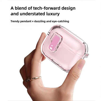 XDcase Transparent Silicone Automatic Pop-Up Earbud Case, For AirPods Pro 3, For AirPods 4, For AirPods Pro 2 / 1