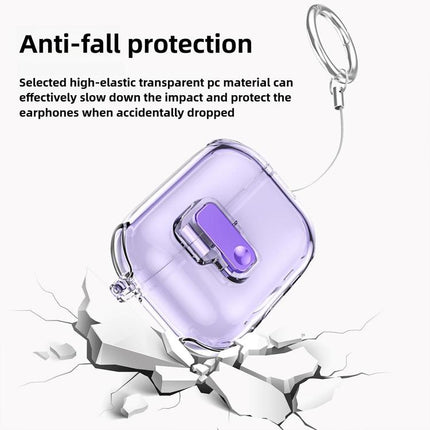 XDcase Transparent Silicone Automatic Pop-Up Earbud Case, For AirPods Pro 3, For AirPods 4, For AirPods Pro 2 / 1