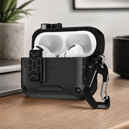 XDcase Auto Pop-Up Magnetic Earbud Case with Holder, For AirPods Pro 3, For AirPods 4, For AirPods Pro 2 / 1