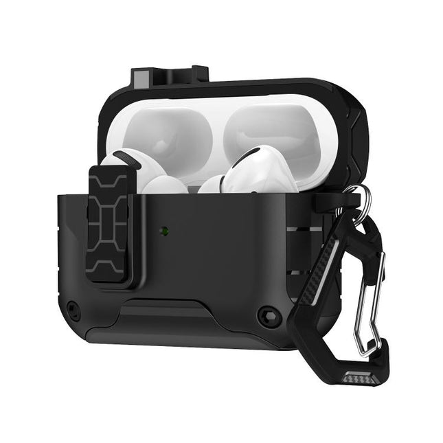 XDcase Auto Pop-Up Magnetic Earbud Case with Holder, For AirPods Pro 3, For AirPods 4, For AirPods Pro 2 / 1