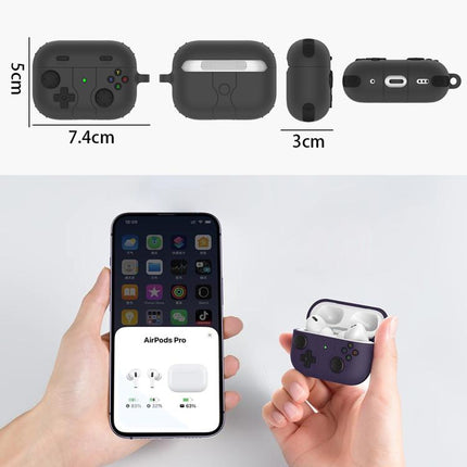 XDcase Retro Game Console Style Silicone Earbuds Case, For AirPods Pro 3, For AirPods 4, For AirPods Pro 2 / 1