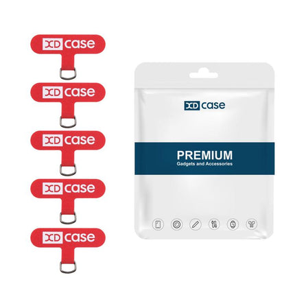 XDcase 5pcs Phone Tether Tab Cellphone Lanyard Patch Connector Part