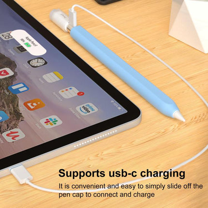 XDcase Jelly Detachable Cap Silicone Stylus Pen Sleeve, For Apple Pencil USB-C / 3
