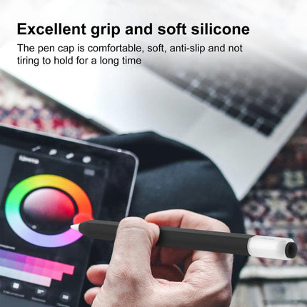 XDcase Jelly Detachable Cap Silicone Stylus Pen Sleeve, For Apple Pencil USB-C / 3