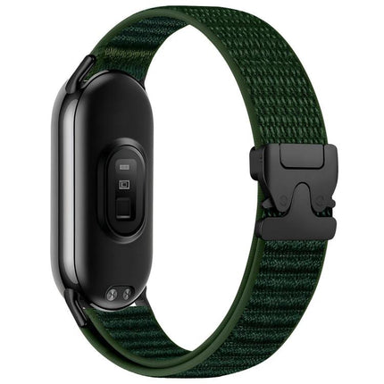 xDfind Parachute Buckle Mountain Pattern Nylon Watch Band, For Xiaomi Smart Band 10 / 9 / 8