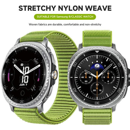 xDfind Parachute Buckle Mountain Pattern Nylon Watch Band, For Galaxy Watch9 / 8 / 8 Classic