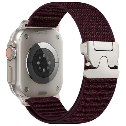 xDfind Parachute Buckle Mountain Pattern Nylon Watch Band, For Apple Watch 42 / 44 / 45 / 46 / 49mm, For Apple Watch 38 / 40 / 41 / S10 42mm