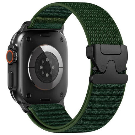 xDfind Parachute Buckle Mountain Pattern Nylon Watch Band, For Apple Watch 42 / 44 / 45 / 46 / 49mm, For Apple Watch 38 / 40 / 41 / S10 42mm