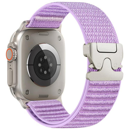xDfind Parachute Buckle Mountain Pattern Nylon Watch Band, For Apple Watch 42 / 44 / 45 / 46 / 49mm, For Apple Watch 38 / 40 / 41 / S10 42mm