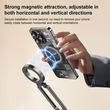 T38 Magnetic Selfie Travel Phone Holder