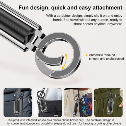 T38 Magnetic Selfie Travel Phone Holder