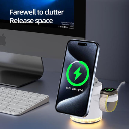 C16 25W 4 in 1 Multifunctional Folding Magnetic Wireless Charger