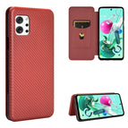For LG Q92 5G / Brown