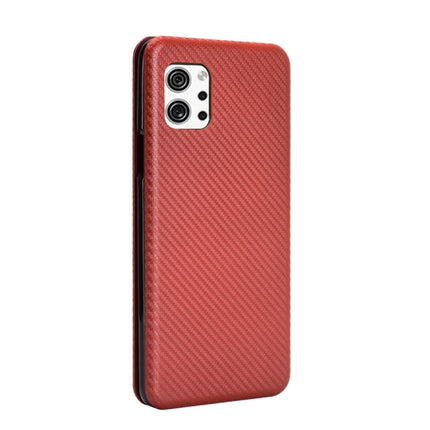 Carbon Fiber Texture Magnetic Horizontal Flip TPU + PC + PU Leather Case with Card Slot, For LG Q92 5G, For OPPO F17 / A73 (2020), For OPPO Realme Narzo 20 / Realme C12, For Alcatel 1SE 2020