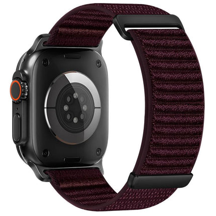 xDfind Two-section Mountain Pattern Nylon Watch Band, For Apple Watch 42 / 44 / 45 / 46 / 49mm, For Apple Watch 38 / 40 / 41 / S11 42mm