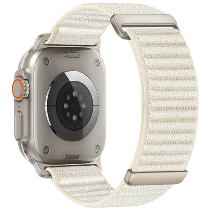 xDfind Two-section Mountain Pattern Nylon Watch Band, For Apple Watch 42 / 44 / 45 / 46 / 49mm, For Apple Watch 38 / 40 / 41 / S11 42mm