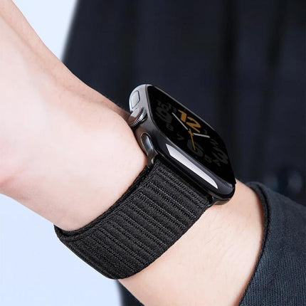 xDfind Two-section Mountain Pattern Nylon Watch Band, For Apple Watch 42 / 44 / 45 / 46 / 49mm, For Apple Watch 38 / 40 / 41 / S11 42mm