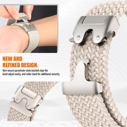 xDfind Parachute Buckle Woven Nylon Loop Watch Band, For Galaxy Watch9 / 8 / 8 Classic