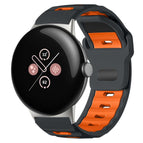 For Google Pixel Watch 4 / 3 / 2 / 1 41mm / Ash+Orange