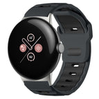 For Google Pixel Watch 4 / 3 / 2 / 1 41mm / Ash+Black
