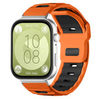 For Huawei Watch Fit4 Pro / Fit4 / Fit3 / Orange+Black