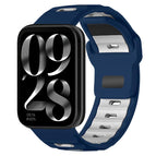 For Xiaomi Band 10 Pro / 9 Pro / Redmi Watch 6 / Navy Blue+White