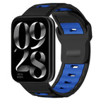 For Xiaomi Band 10 Pro / 9 Pro / Redmi Watch 6 / Black+Royal Blue