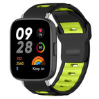 For Redmi Watch 3 / Black+Fluorescent Green