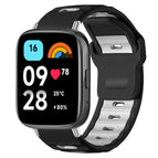 For Redmi Watch 3 Active / Watch 3 Lite / Black+White