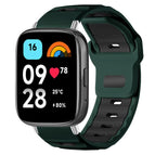 For Redmi Watch 3 Active / Watch 3 Lite / Wilderness Green+Black