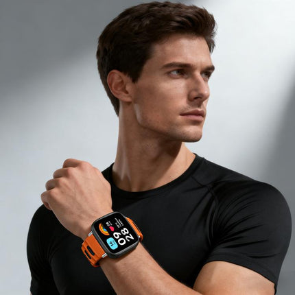 xDfind Flat-head Dual-color Silicone Watch Band, For Redmi Watch 3 Active / Watch 3 Lite