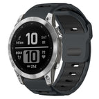 For Garmin Fenix 8/7/6/5 22mm / Ash+Black