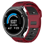 For Garmin Forerunner 220/735/735XT/230/235 / Wine Red+Black