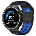 For Garmin Forerunner 220/735/735XT/230/235 / Black+Royal Blue
