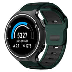 For Garmin Forerunner 220/735/735XT/230/235 / Wilderness Green+Black